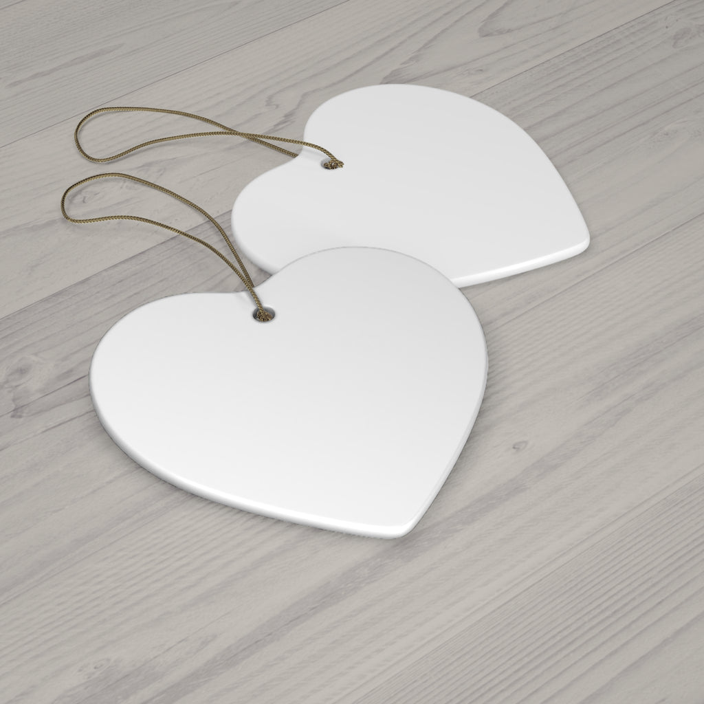 Personalized Ceramic Christmas Ornament